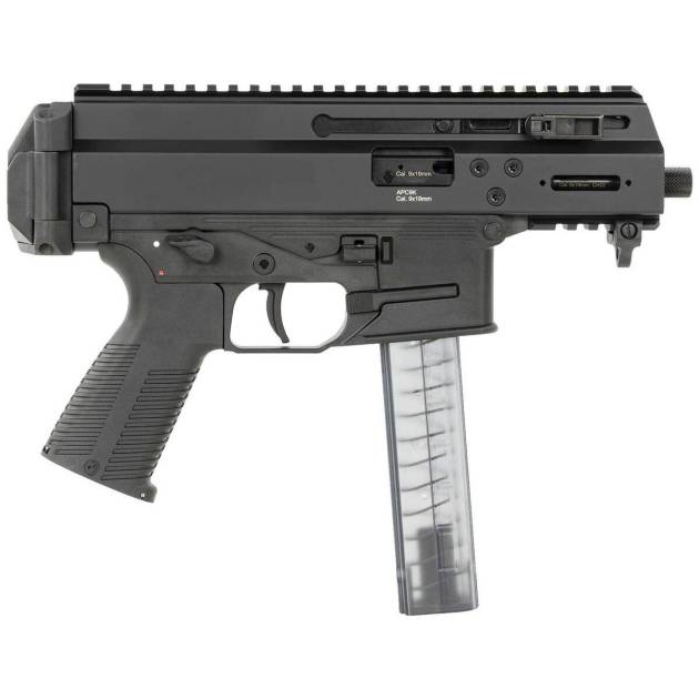 B&T APC9K Pro 9mm Luger 4.3in Anodized Black Modern Sporting Pistol - 30+1 Rounds