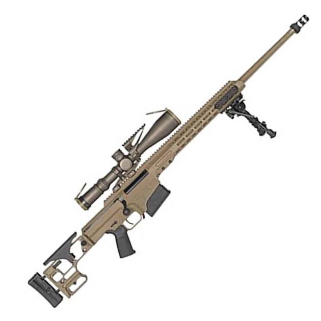 Barrett MK22 300 Norma Magnum Coyote Brown Cerakote Bolt Action Rifle - 26in