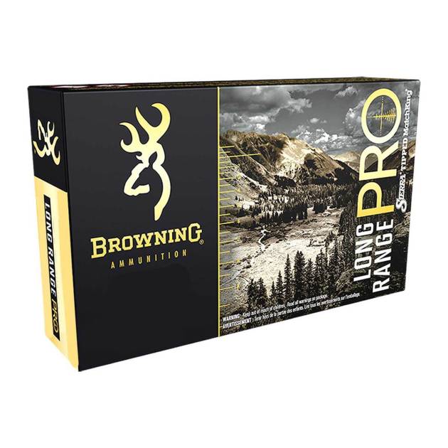 Browning Long Range Pro 300 Winchester Magnum 195gr Sierra MatchKing BTPT Rifle Ammo - 20 Rounds