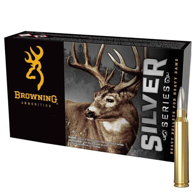 Browning Silver Series 7mm Remington Magnum 175gr PSP Rifle Ammo - 20 Rounds