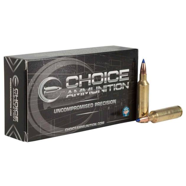 Choice Ammunition 270 WSM (Winchester Short Mag) 130gr Barnes TTSX Rifle Ammo - 20 Rounds