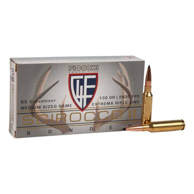 Fiocchi Scirocco 6.5 Creedmoor 130gr SCR Rifle Ammo - 20 Rounds