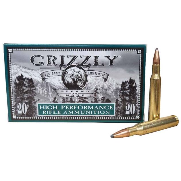 Grizzly Cartridge 30-06 Springfield 180gr Soft Point Rifle Ammo - 20 Rounds