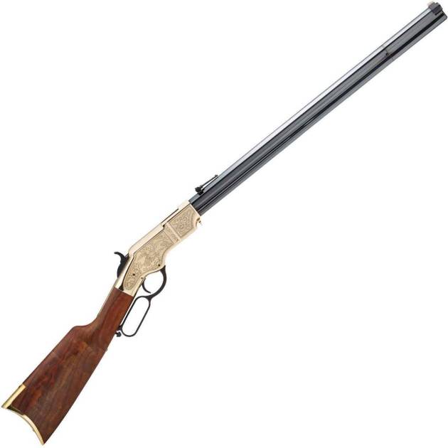 Henry Deluxe Engraved 3rd Edition 44-40 Winchester Blued Lever Action Rifle