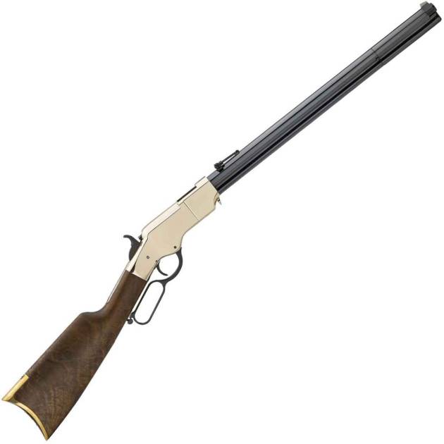 Henry The Original Henry Rare Carbine 44-40 Winchester Brass/Blued Lever Action Rifle - 20.5in