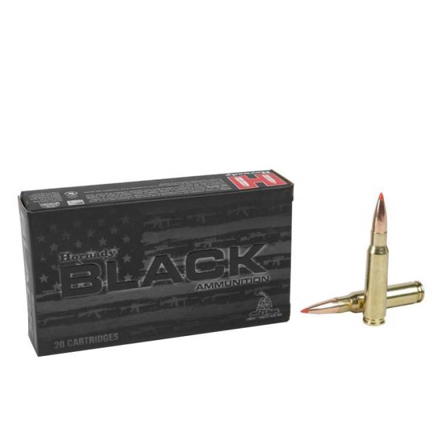 Hornady Black 6.8mm Remington SPC 110gr V Max Rifle Ammo - 20 Rounds