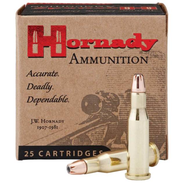 Hornady Custom 218 Bee 45gr HP Rifle Ammo - 25 Rounds