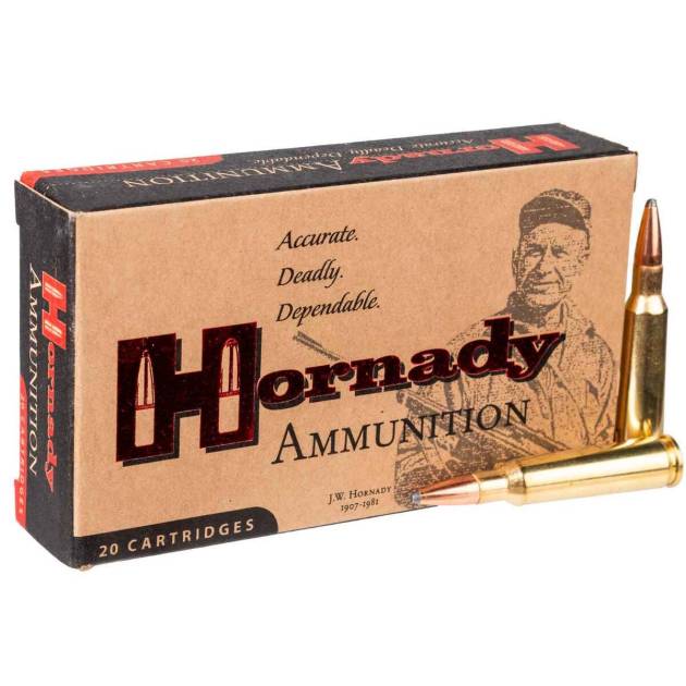Hornady Custom 250 Savage 100gr Interlock SP Rifle Ammo - 20 Rounds