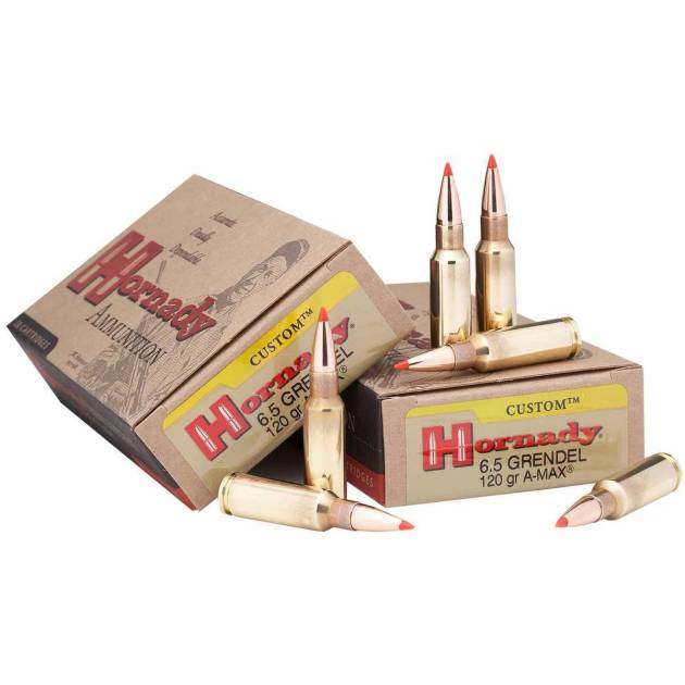 Hornady Custom 6.5 Grendel 123gr SST Rifle Ammo - 20 Rounds