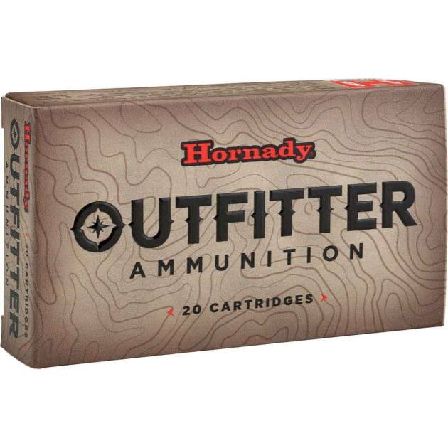 Hornady Outfitter 7mm WSM (Winchester Short Magnum) 150gr CX Rifle Ammo - 20 Rounds