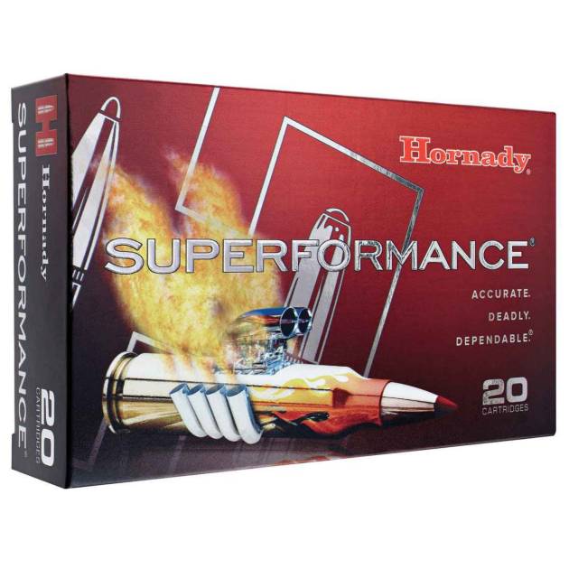 Hornady Superformance 6mm Remington 95gr SST Rifle Ammo - 20 Rounds