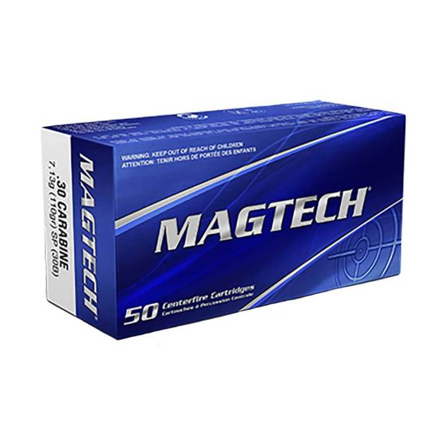 Magtech Tactical 30 Carbine 110gr JSP Centerfire Rifle Ammo - 50 Rounds