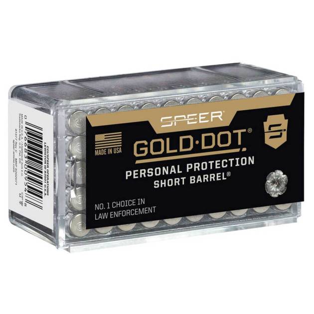 Speer Gold Dot 22 WMR (22 Mag) 40gr HP Rimfire Ammo - 50 Rounds