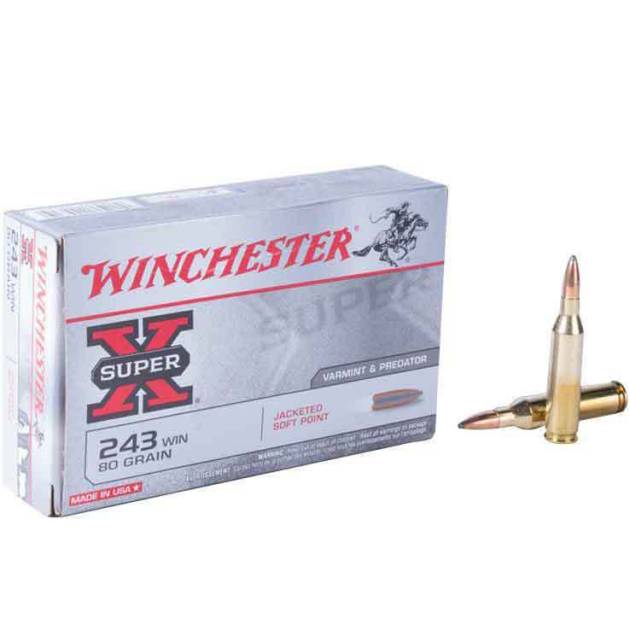 Winchester Super-X 25-20 Winchester 86gr SP Rifle Ammo - 50 Rounds