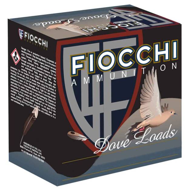 Fiocchi Field Dynamics Dove & Quail 16 Gauge 2-3/4in #8 1oz Upland Shotshells - 25 Rounds