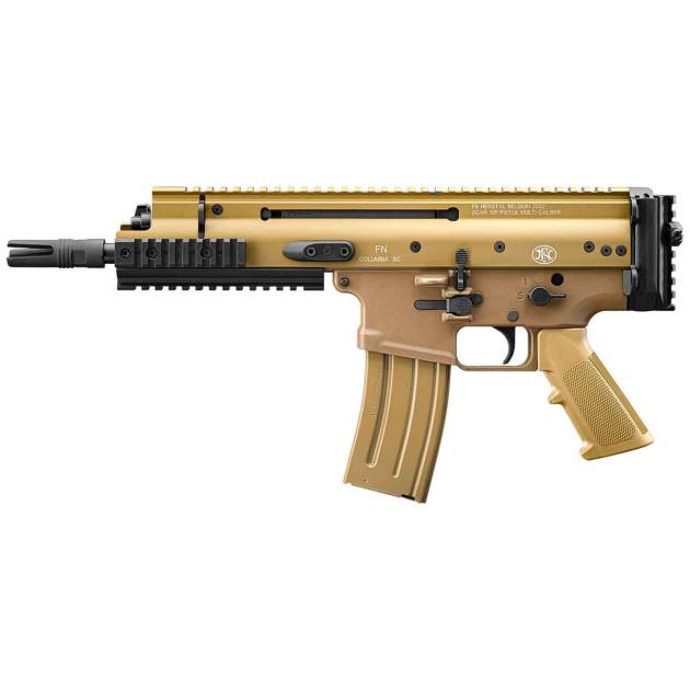 FN SCAR 15P 5.56mm NATO 7.5in FDE Anodized Modern Sporting Pistol - 30+1 Rounds
